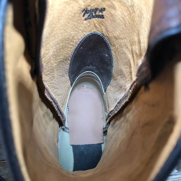 Tony Lama 7913 Brown Leather Western Cowboy Boots Men 10 EE Extra Wide - Picture 9 of 9